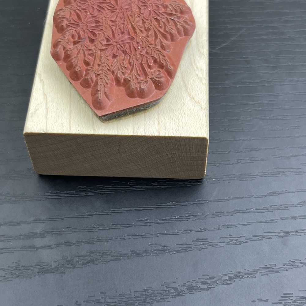 Flowers In A Cheese Grader Embossing Stamp - Picture 5 of 8